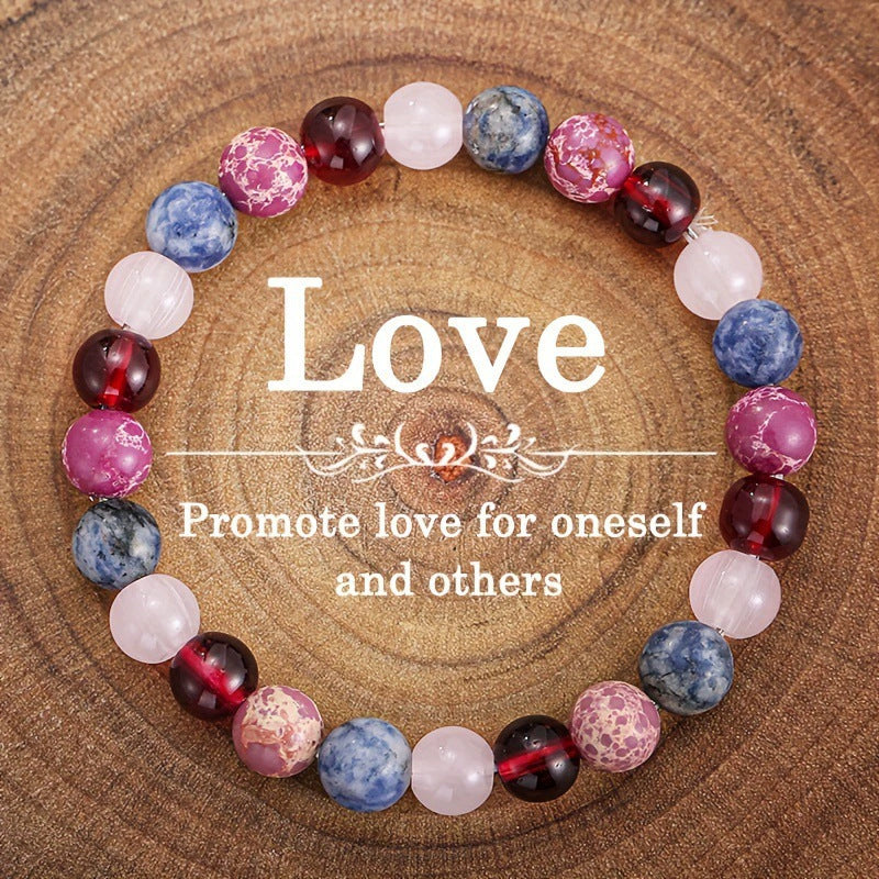 🎁 48% OFF! ⏰ 2026 Sale — Over 19,800 Sold! Natural Stone Bead Bracelet – Gradient Glow, Grounded Vibes ✨
