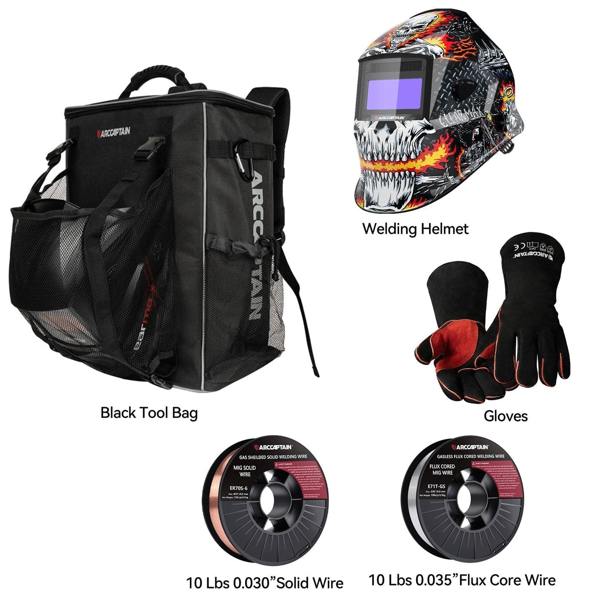 Arccaptain Welder Kit For Beginners