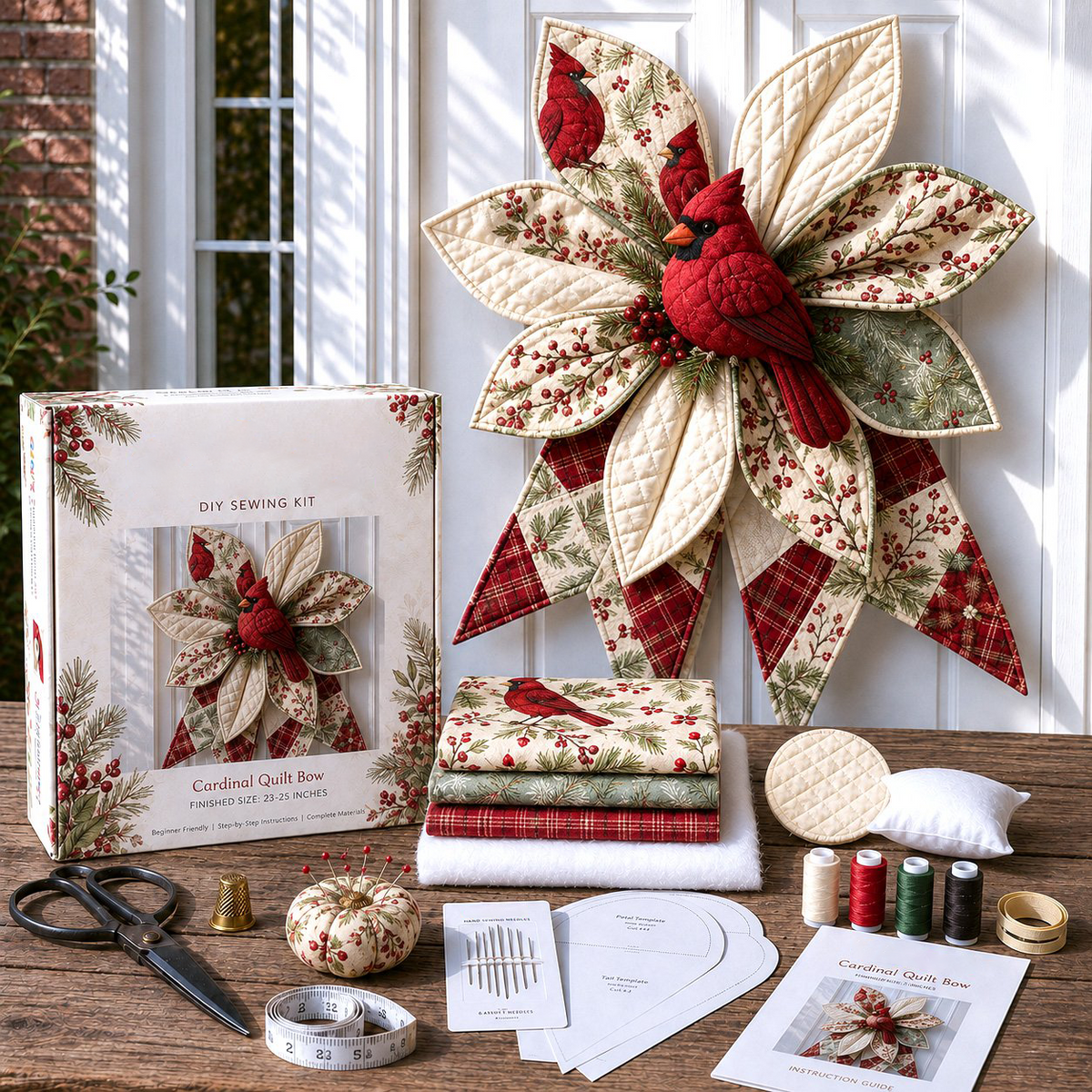 ✨Large Patchwork Bow Sewing Kit