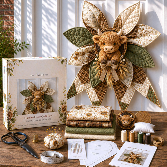 ✨Large Patchwork Bow Sewing Kit