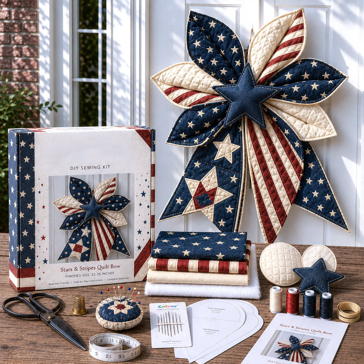 ✨Large Patchwork Bow Sewing Kit