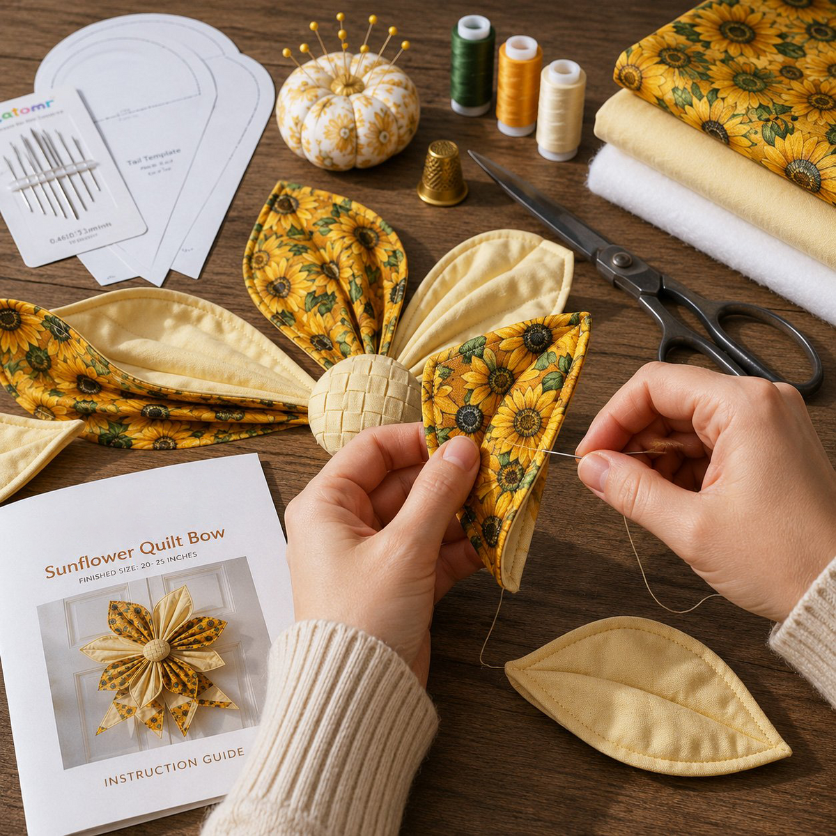 ✨Large Patchwork Bow Sewing Kit
