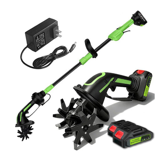 🔥Zavrlygoods™ Multifunctional 2-in-1 Cordless Tiller & Cultivator with Telescopic Pole