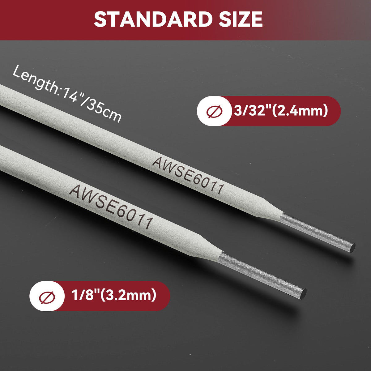 6011 Stick Welding Electrode 10 Pounds Mild Steel Arc Weld Rods