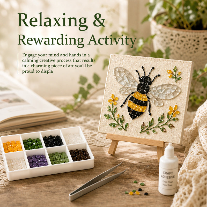 🌻🏡 Cottage Garden Mosaic DIY Kit – Create Your Own Masterpiece