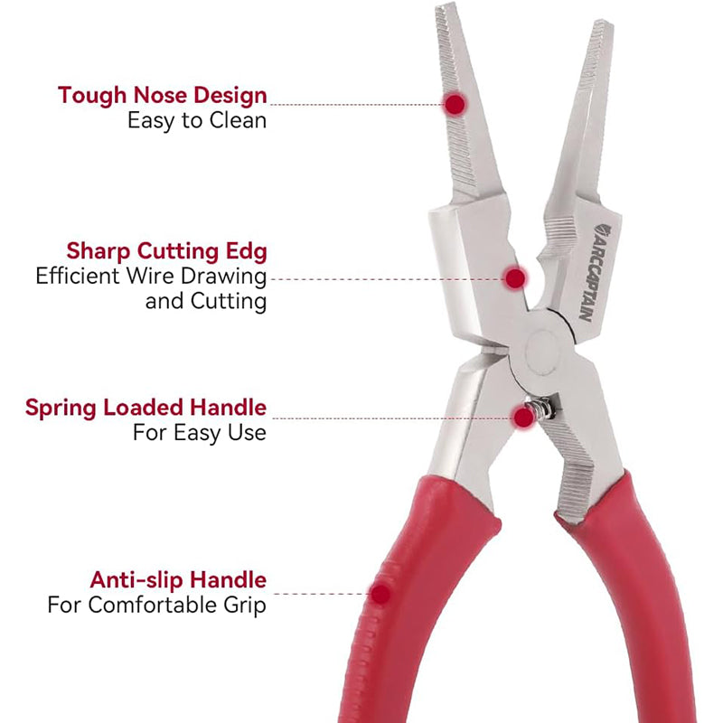 Arccaptain 8 Inch 7-in-1 MIG Welding Pliers, Multifunctional Welder Pliers
