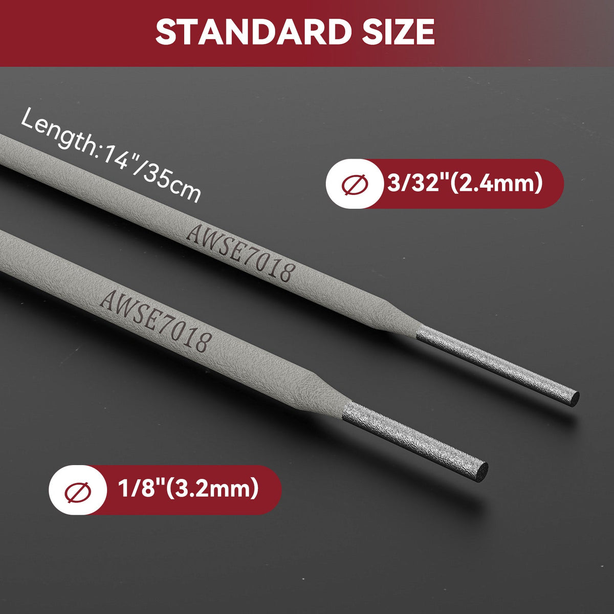 7018 Stick Electrodes 10 LBS Welding Rods for Arc Welding Machine