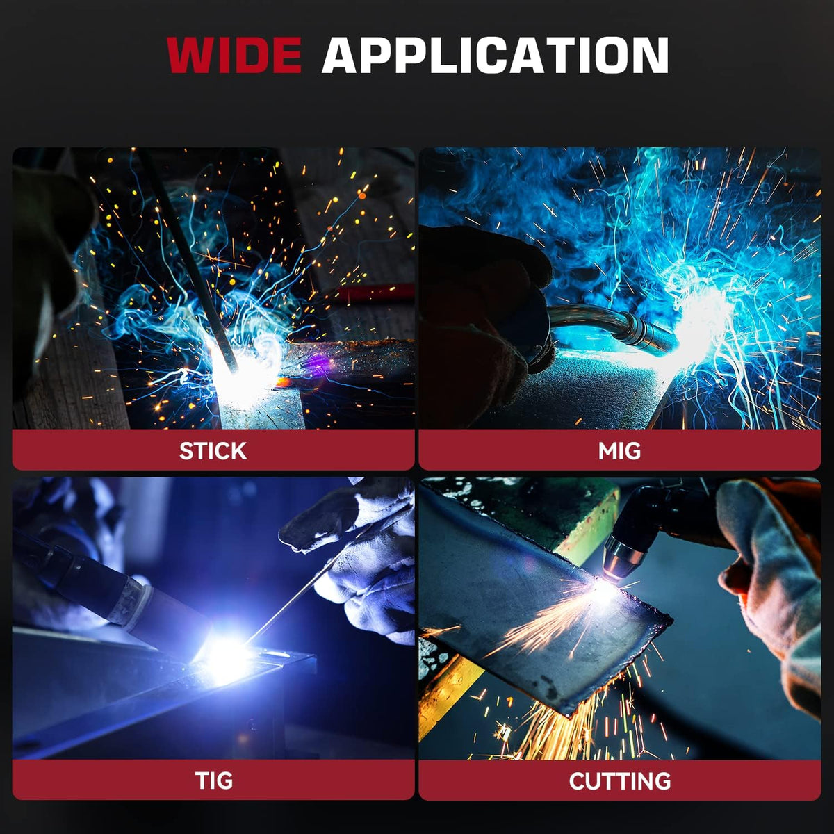 VisionMax X200 Large Viewing Screen Welding Hood Cyber Neuron