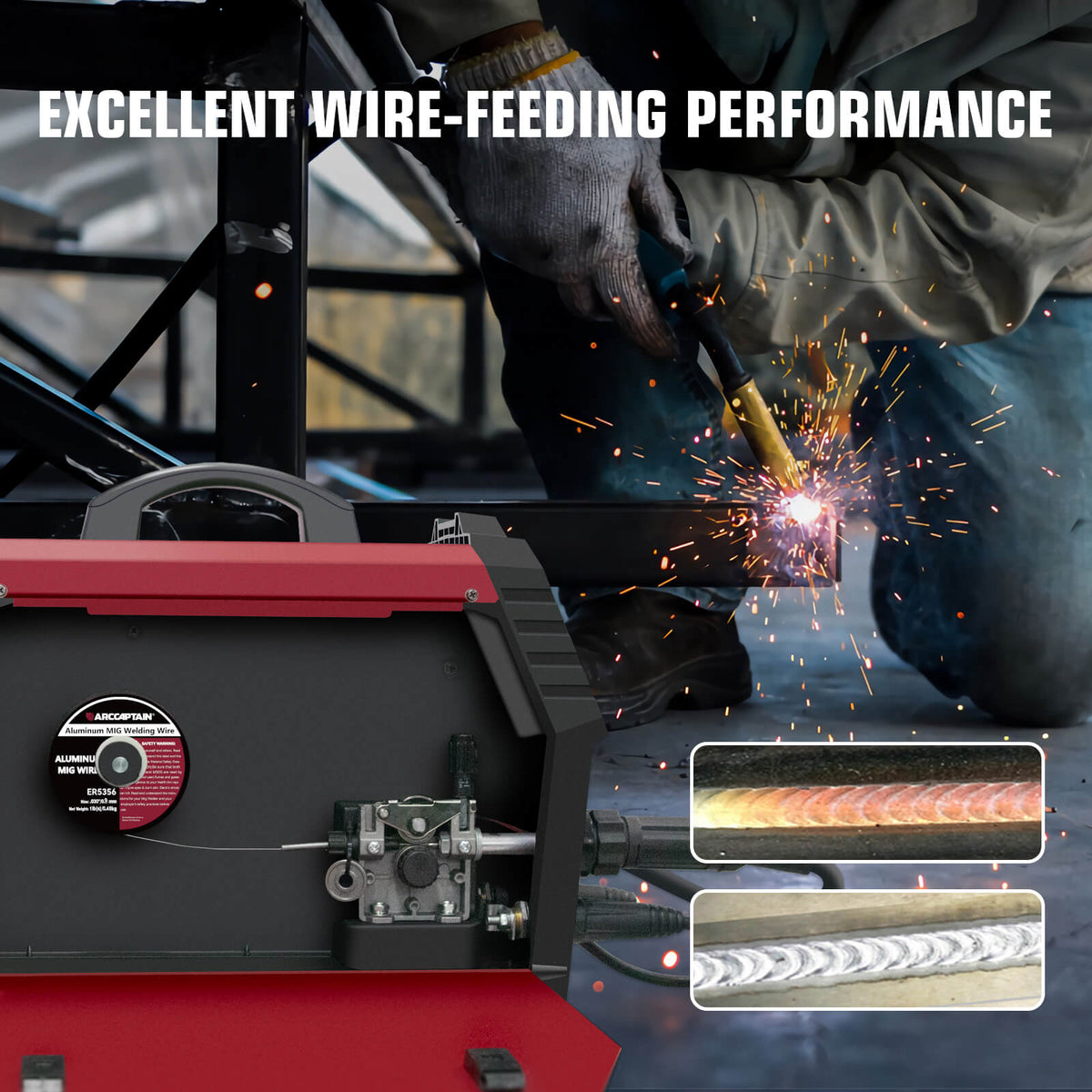 ER5356 Aluminum Welding Wire 1 LB MIG Wire for Spool Gun