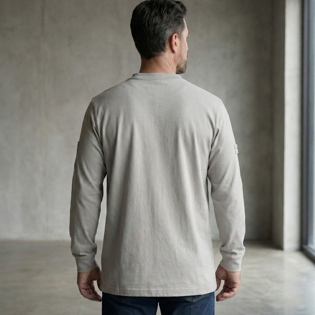 Arccaptain 100% Cotton FR Welding Shirt Long Sleeve Work Shirts