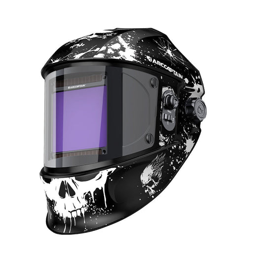 EXSpace X200 Large Viewing Screen Welding Hood Ink Splash