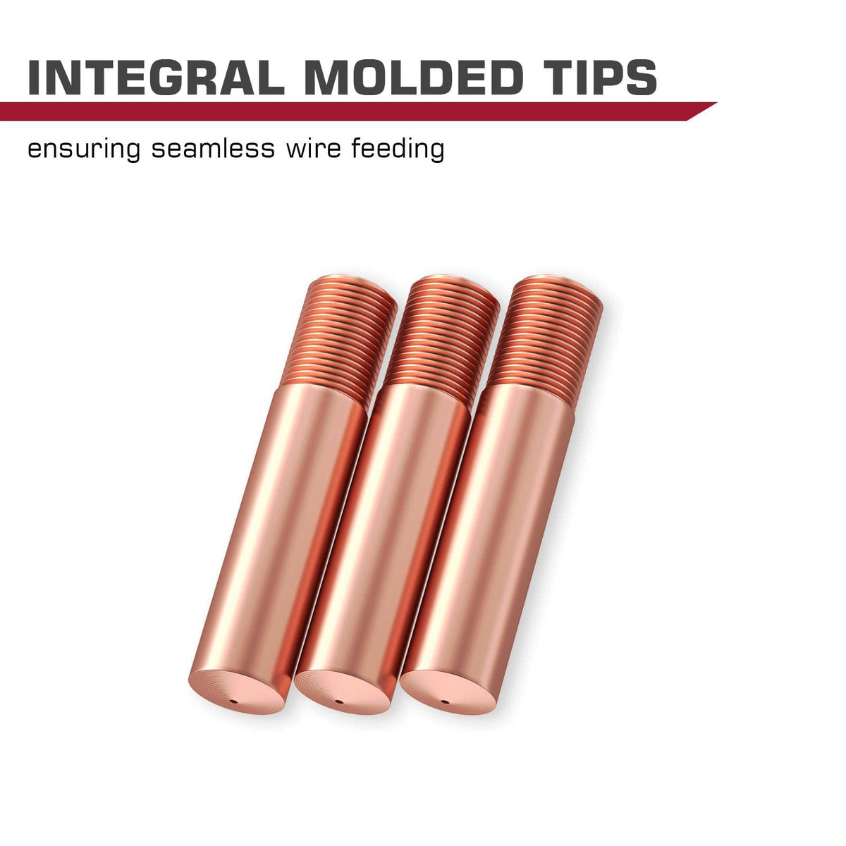 Lincoln MIG Welder Contact Tips Replacement 25 Piece Welding Contact Tip
