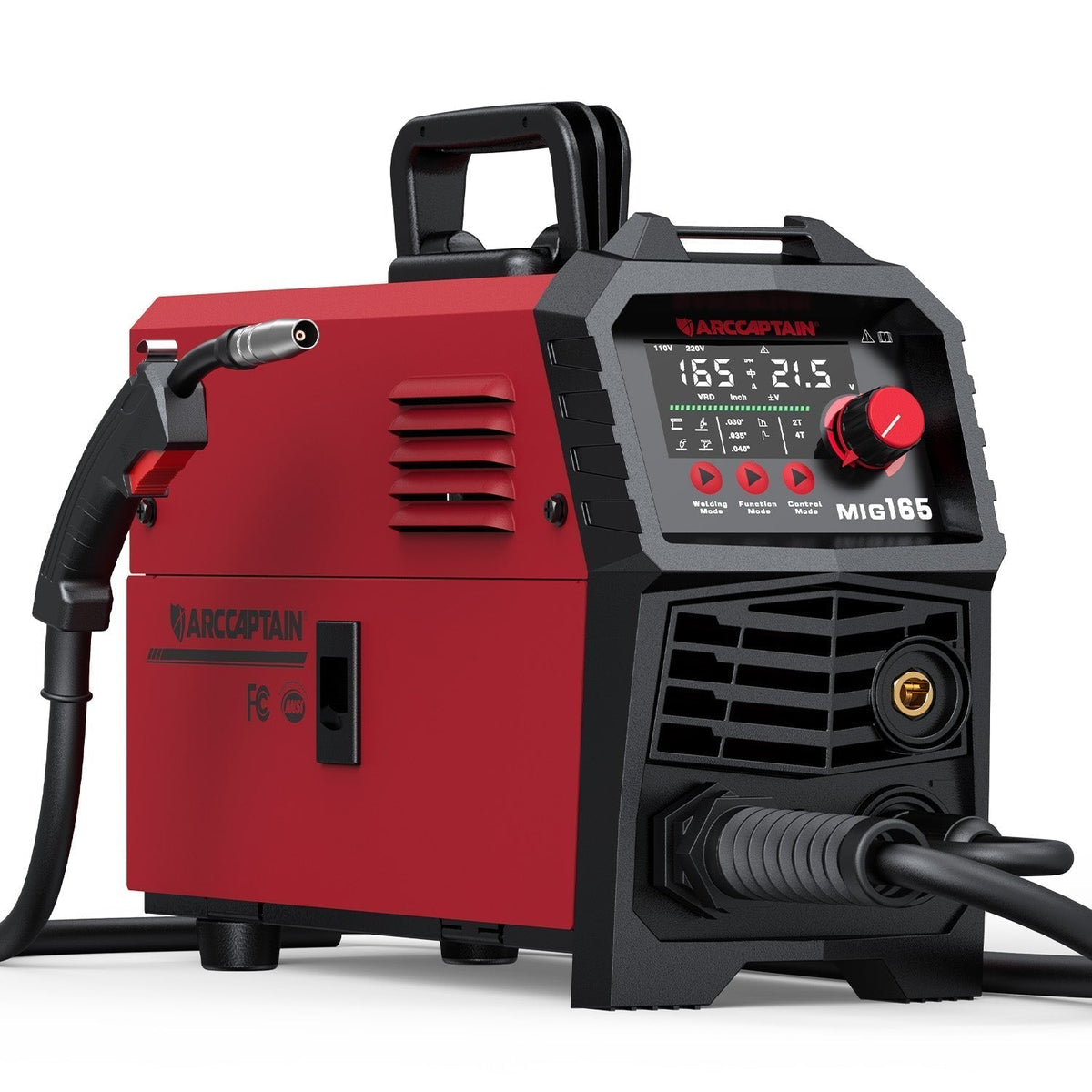 Arccaptain MIG160 4 in 1 Dual Voltage MIG Welder