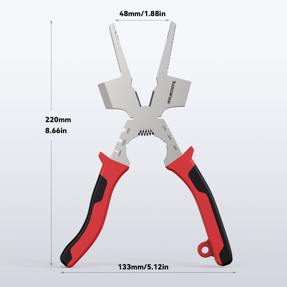 Arccaptain Upgraded MIG Pliers with Rentention Chain