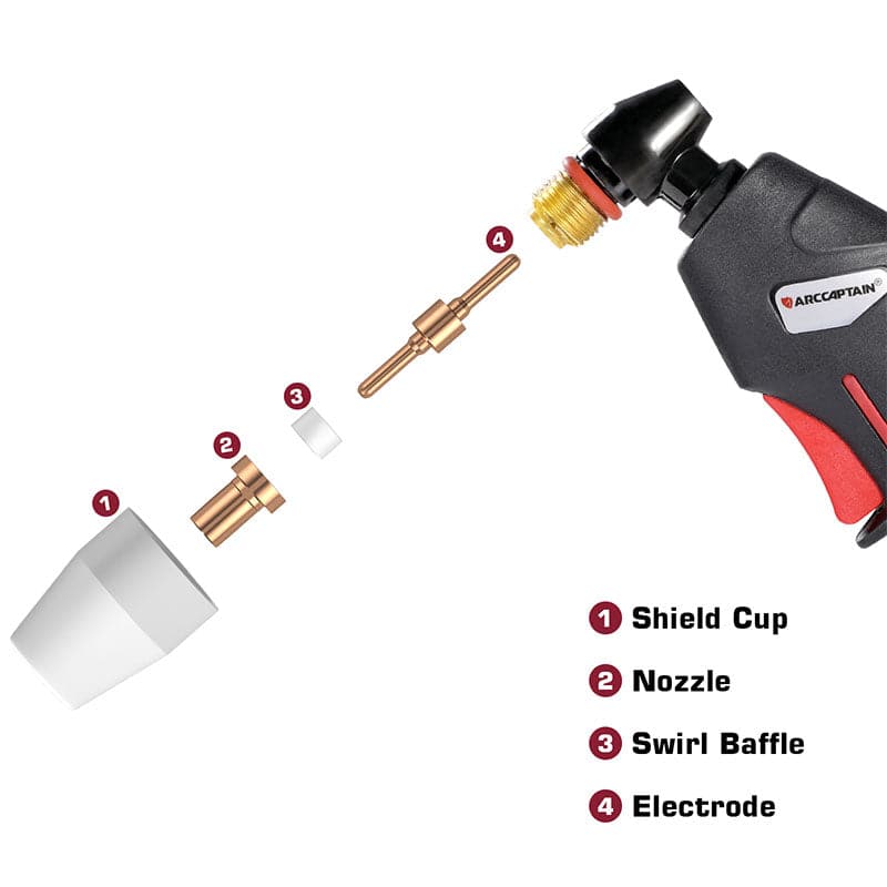 PT31 Plasma Cutter Consumables Kits Fit CUT50