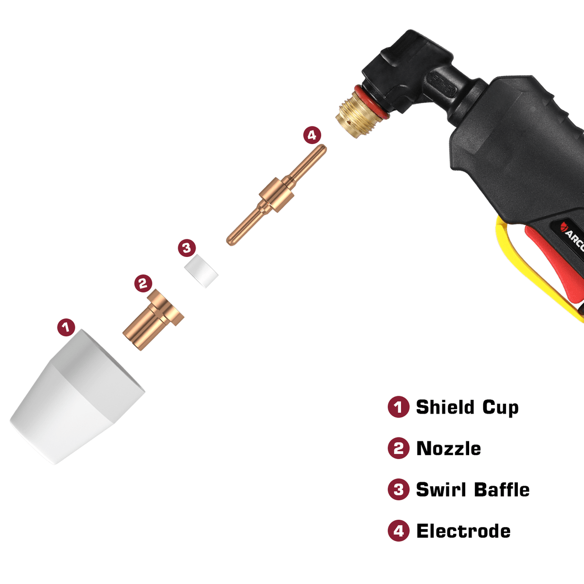 ARCCAPTAIN PT31 Plasma Cutting Torch