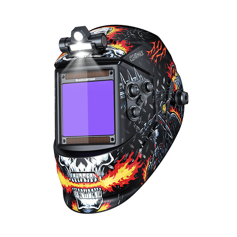 CozyCraft X200 Auto Dark True Color Welding Helmet with LED Light