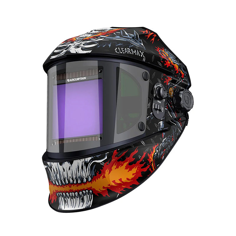 EXSpace X300 Super Large View 3.94" x 7.06" Welding Helmet with Side View
