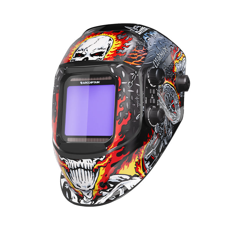 VisionMax X200 True Color Auto Darken Welding Helmet 3.94"X3.66"