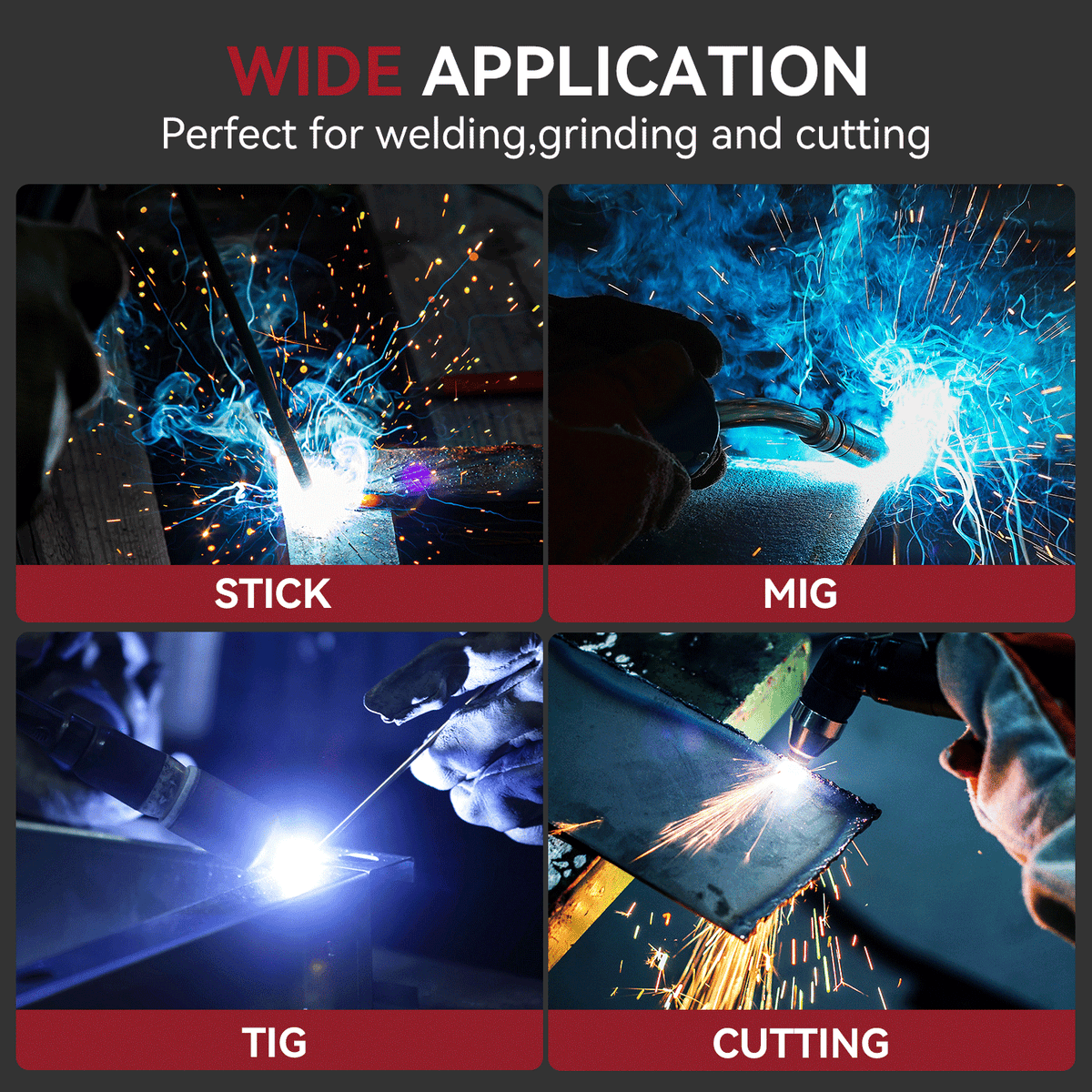 ClearLite X100 True Color Auto Darken Welder Helmet Radiant