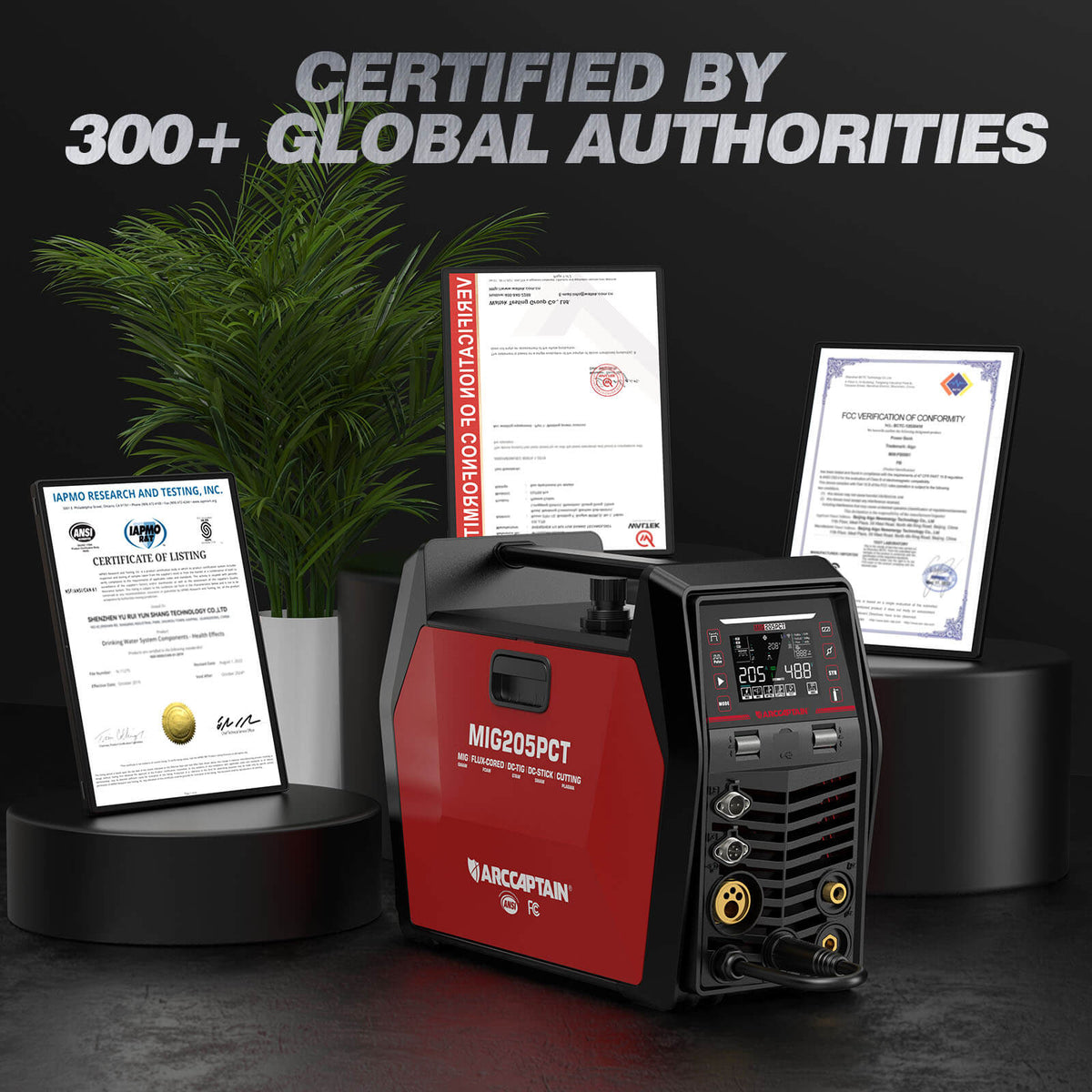 Arccaptain MIG205PCT Welding and Cutting Machine