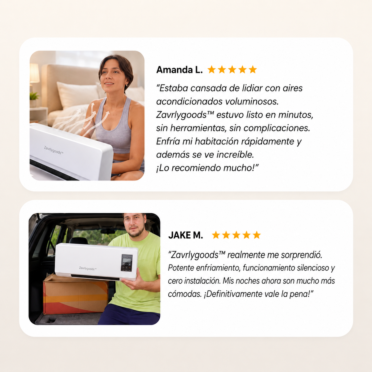 🔥 LAST DAY: 50% OFF + FREE SHIPPING 🔥 Ductless Portable Air Conditioner – No Window Needed