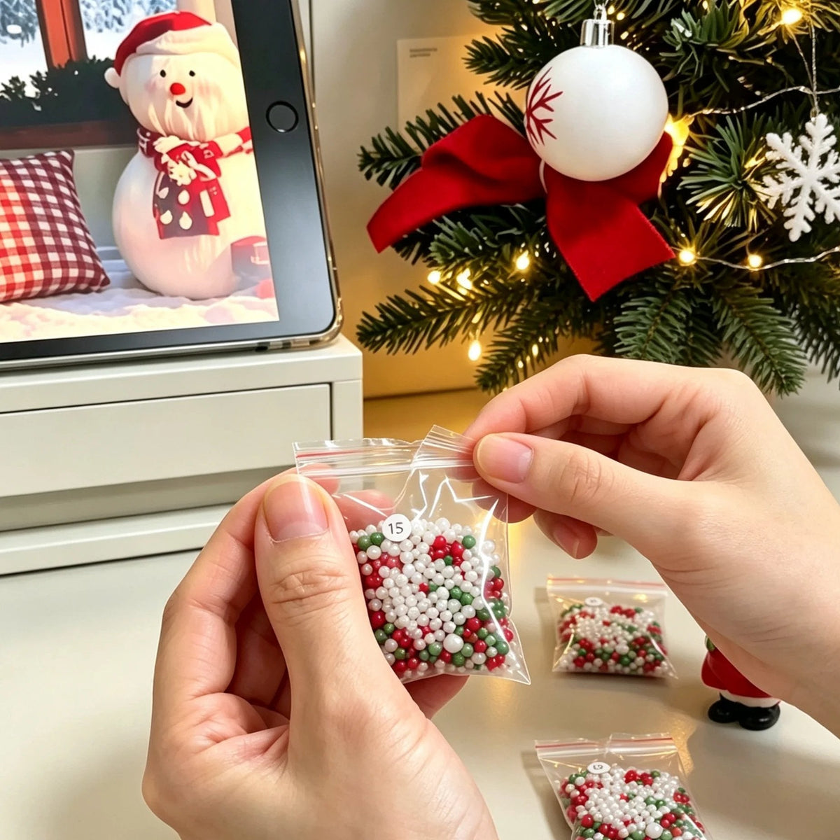Zavrlygoods DIY Pearl Art - Christmas Collection