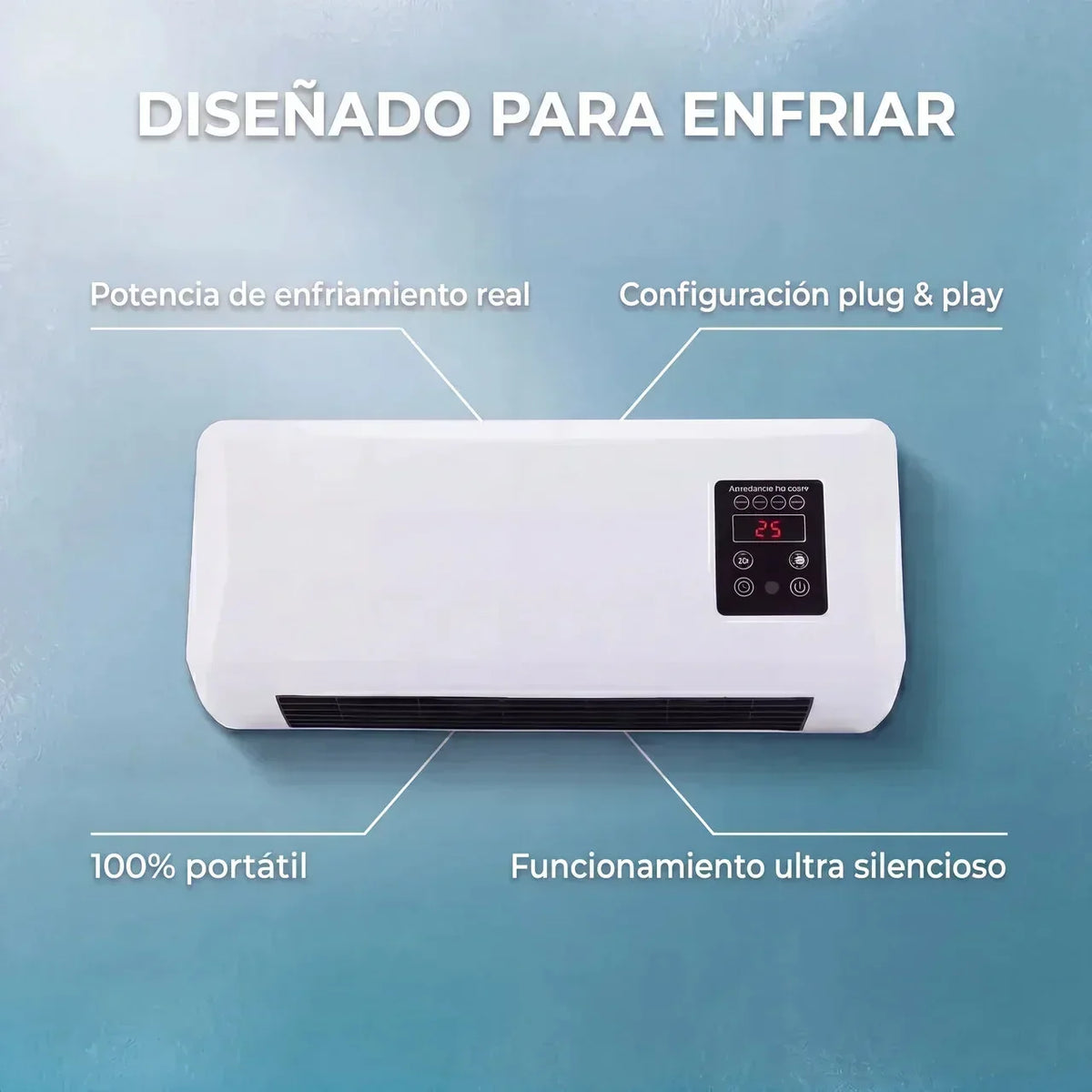 🔥 LAST DAY: 50% OFF + FREE SHIPPING 🔥 Ductless Portable Air Conditioner – No Window Needed