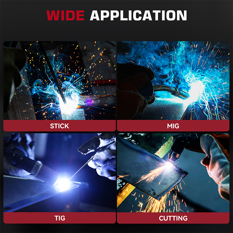 VisionMax X200 Full Eye Protection Welding Helmet Alien