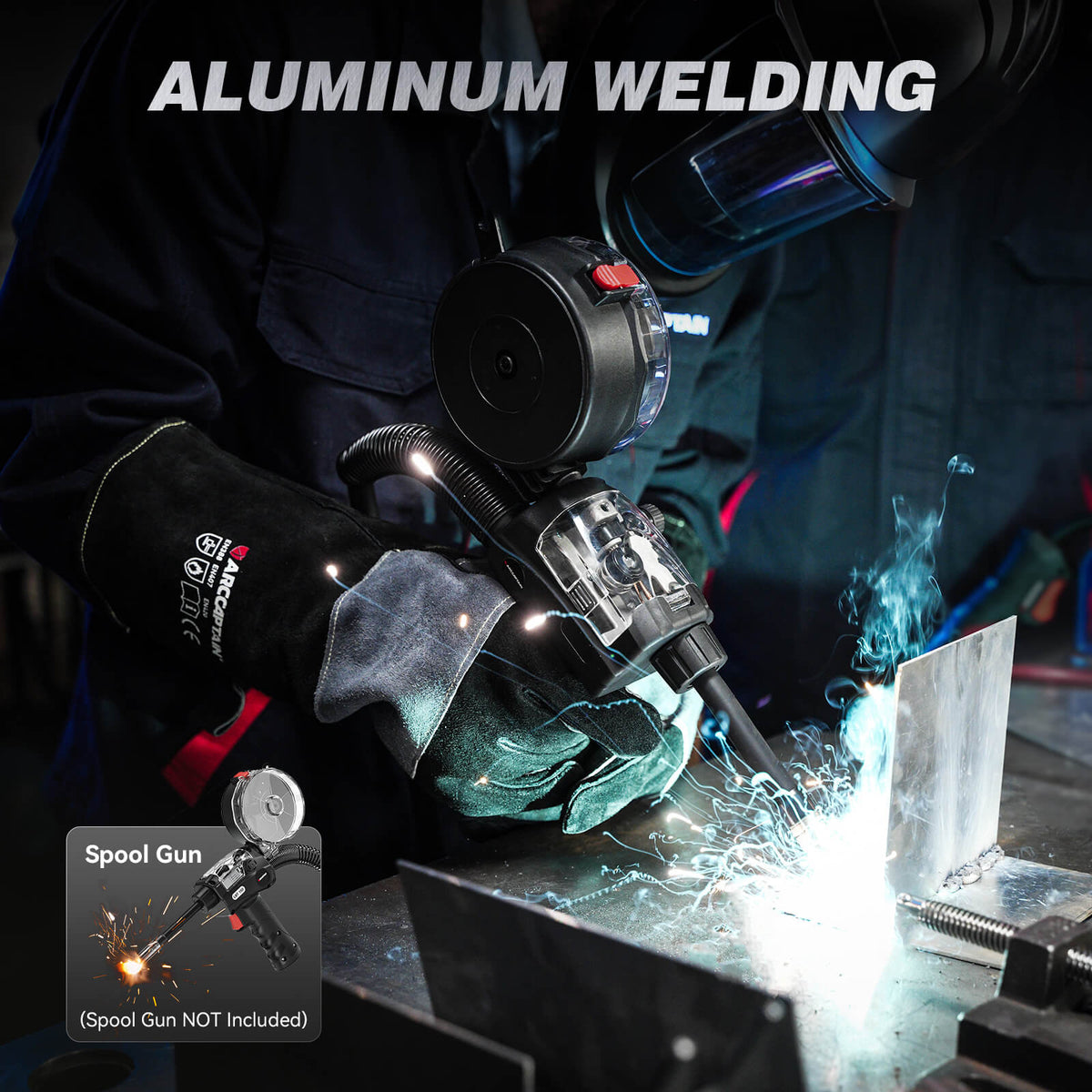 Arccaptain MIG200P Pulse MIG Welding Machine